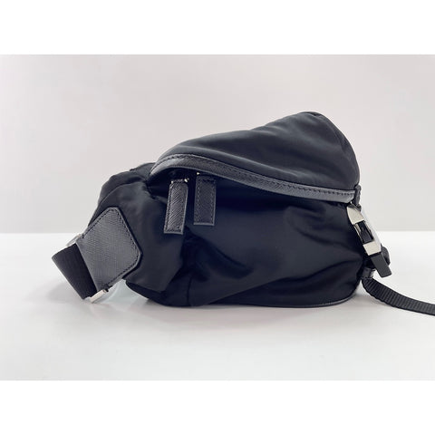 PRADA Renylon Shoulder Bag black WS34217