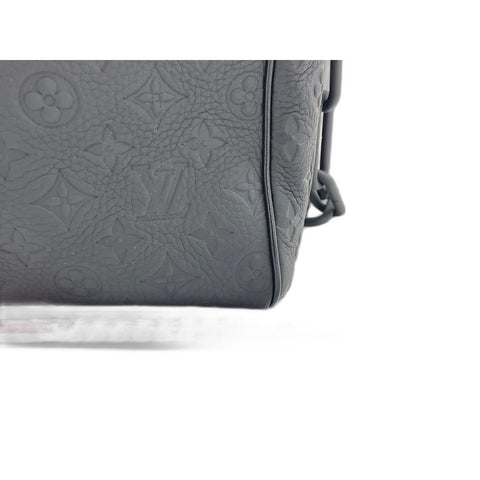 LOUIS VUITTON Kiepol Bandriere Boston bag black WS34218