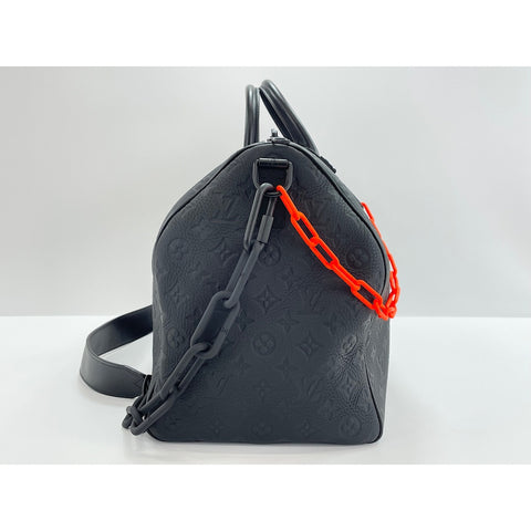 LOUIS VUITTON Kiepol Bandriere Boston bag black WS34218