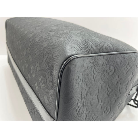 LOUIS VUITTON Kiepol Bandriere Boston bag black WS34218