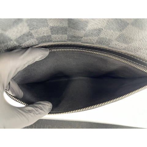 LOUIS VUITTON Daniel Shoulder Bag black WS34219