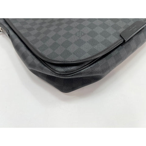 LOUIS VUITTON Daniel Shoulder Bag black WS34219