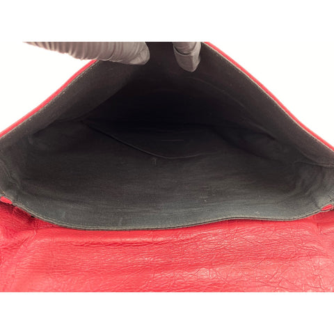 BALENCIAGA Classic envelope Clutch bag Red WS34221