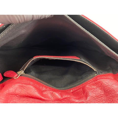 BALENCIAGA Classic envelope Clutch bag Red WS34221