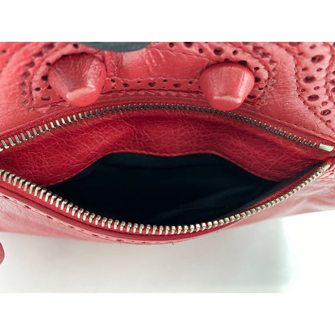 BALENCIAGA Classic envelope Clutch bag Red WS34221