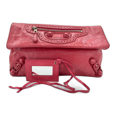 BALENCIAGA Classic envelope Clutch bag Red WS34221