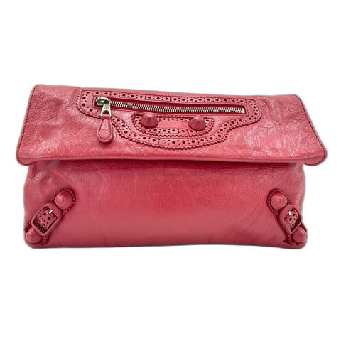 BALENCIAGA Classic envelope Clutch bag Red WS34221