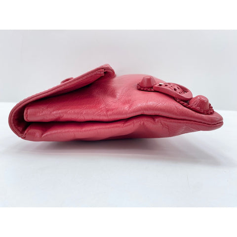 BALENCIAGA Classic envelope Clutch bag Red WS34221