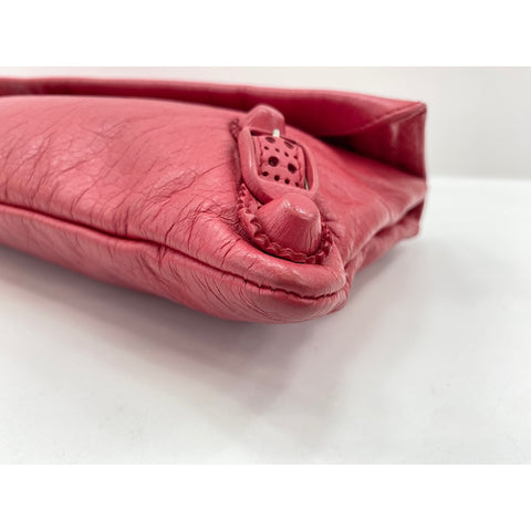 BALENCIAGA Classic envelope Clutch bag Red WS34221
