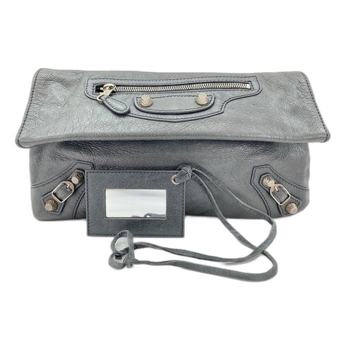 BALENCIAGA Giant envelope Clutch bag gray WS34222