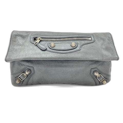 BALENCIAGA Giant envelope Clutch bag gray WS34222