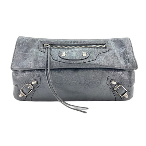 BALENCIAGA Classic envelope Clutch bag black WS34224