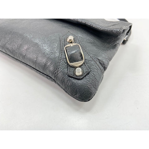 BALENCIAGA Classic envelope Clutch bag black WS34224