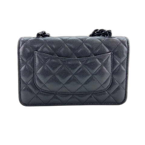 CHANEL Matelasse Shoulder Bag black WS34225