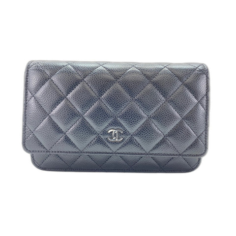 CHANEL Matelasse Umhängetasche schwarz WS34228