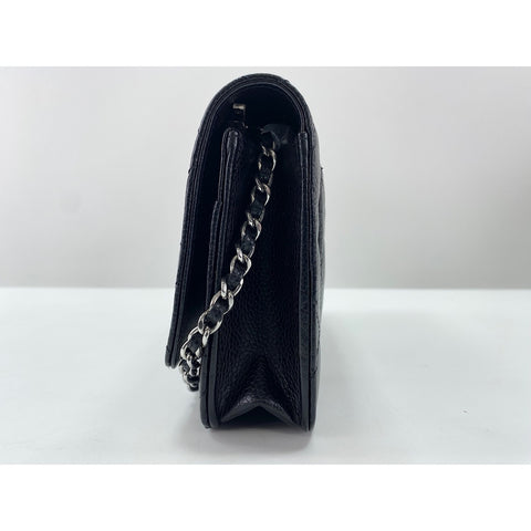 CHANEL Matelasse Umhängetasche schwarz WS34228