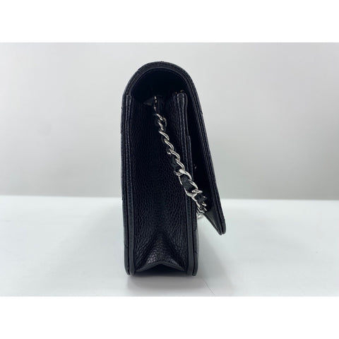 CHANEL Matelasse Umhängetasche schwarz WS34228
