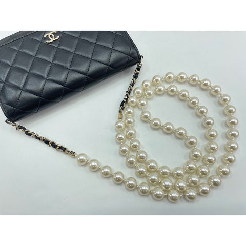 CHANEL Matelasse Shoulder Bag black WS34229