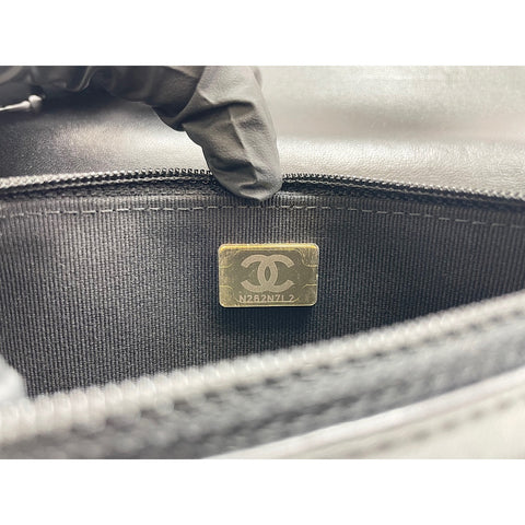 CHANEL Matelasse Shoulder Bag black WS34229