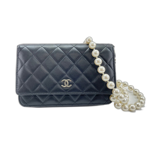CHANEL Matelasse Shoulder Bag black WS34229