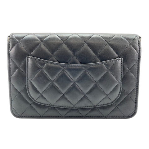 CHANEL Matelasse Shoulder Bag black WS34229