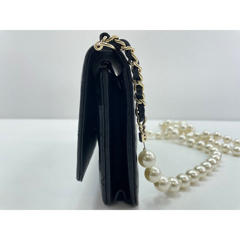 CHANEL Matelasse Shoulder Bag black WS34229