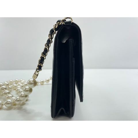 CHANEL Matelasse Shoulder Bag black WS34229