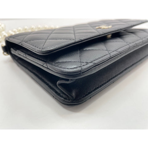 CHANEL Matelasse Shoulder Bag black WS34229