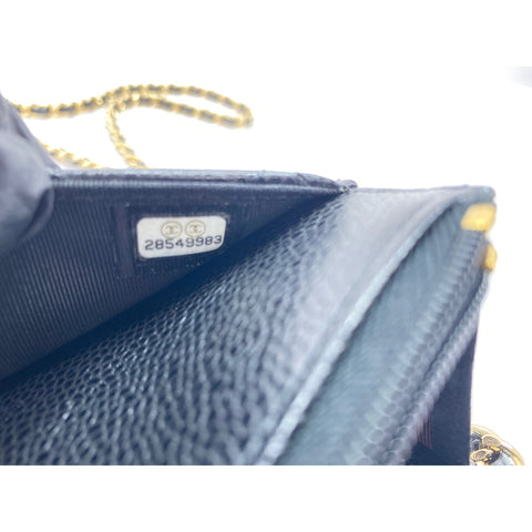 CHANEL Matelasse Shoulder Bag black WS34230