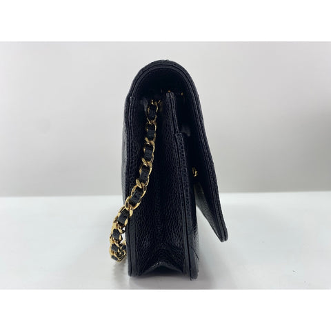 CHANEL Matelasse Shoulder Bag black WS34230