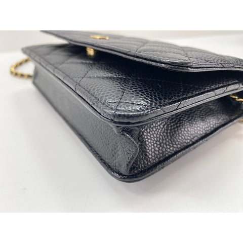 CHANEL Matelasse Shoulder Bag black WS34230