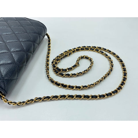 CHANEL Matelasse Shoulder Bag black WS34231