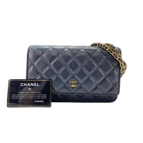 CHANEL Matelasse Shoulder Bag black WS34231