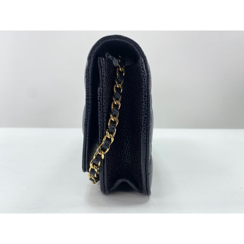 CHANEL Matelasse Shoulder Bag black WS34231