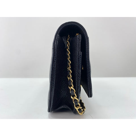 CHANEL Matelasse Shoulder Bag black WS34231