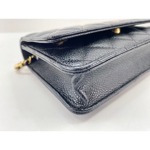 CHANEL Matelasse Shoulder Bag black WS34231