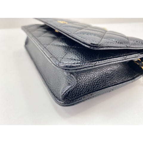 CHANEL Matelasse Shoulder Bag black WS34231