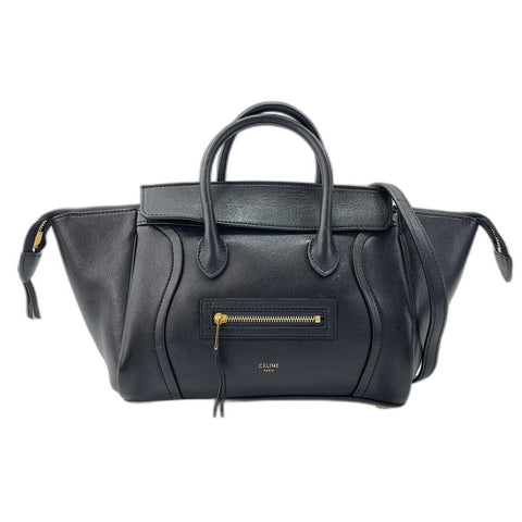 CELINE Little Luggage Shoulder Bag black WS34232