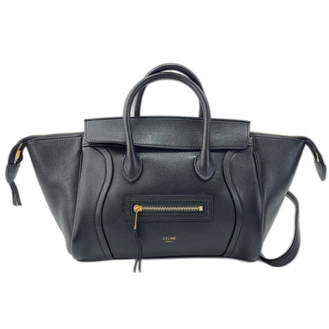 CELINE Little Luggage Shoulder Bag black WS34232