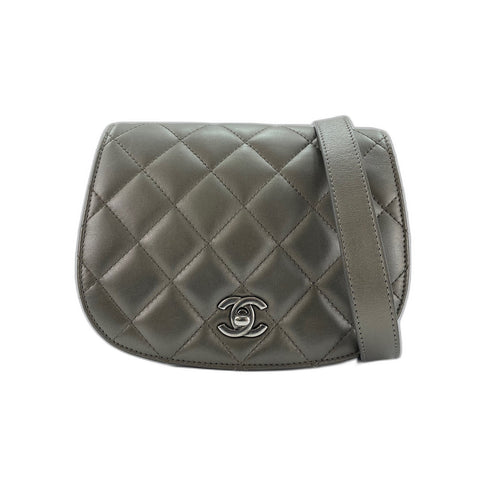 CHANEL Matelasse Shoulder Bag gold WS34234