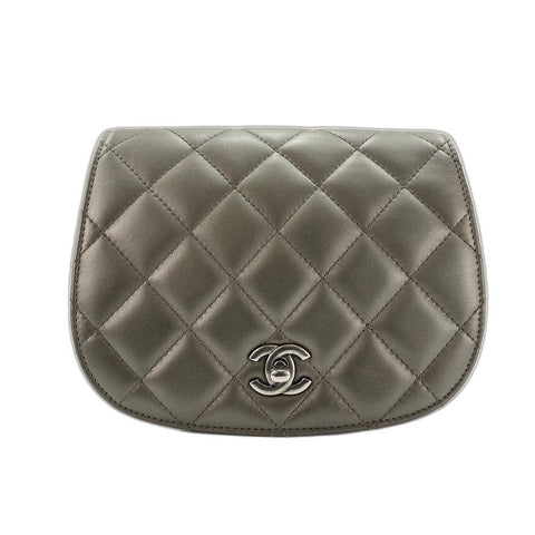 CHANEL Matelasse Shoulder Bag gold WS34234