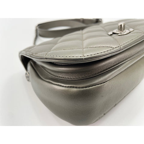 CHANEL Matelasse Shoulder Bag gold WS34234