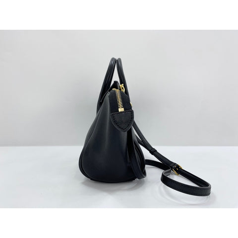 CELINE Small New Luggage Shoulder Bag black WS34236