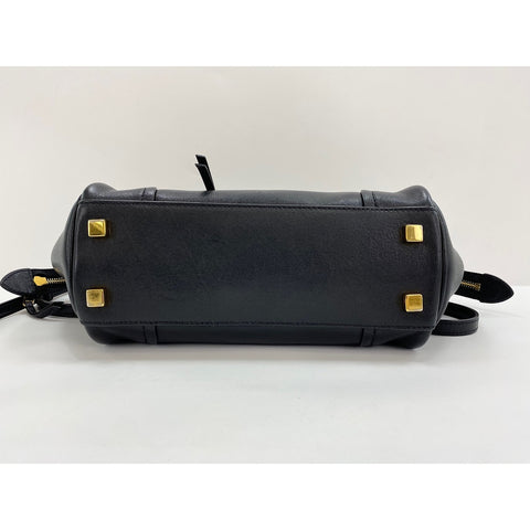 CELINE Small New Luggage Shoulder Bag black WS34236