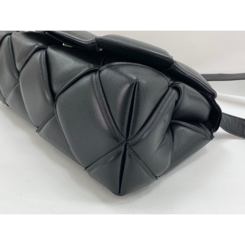 BOTTEGAVENETA Padded top handle Shoulder Bag black WS34237
