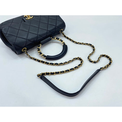 CHANEL Matelasse Shoulder Bag black WS34239