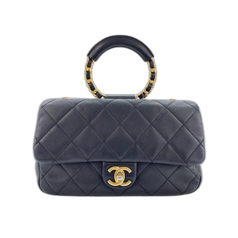 CHANEL Matelasse Shoulder Bag black WS34239