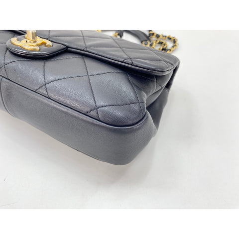 CHANEL Matelasse Shoulder Bag black WS34239
