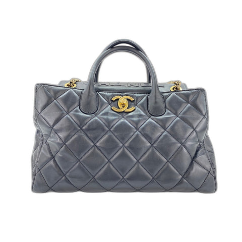 CHANEL Matelasse Handbag black WS34240
