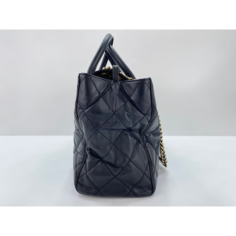 CHANEL Matelasse Handbag black WS34240